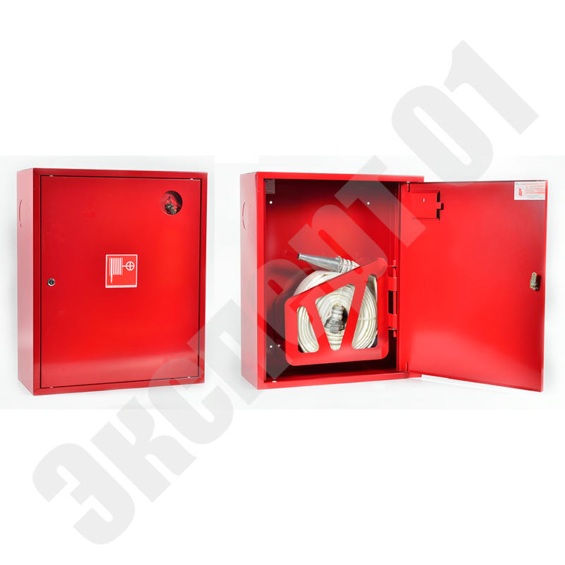 Шкаф пожарный ШПК-310НЗК (навесной закрытый красный) - Эксперт 01